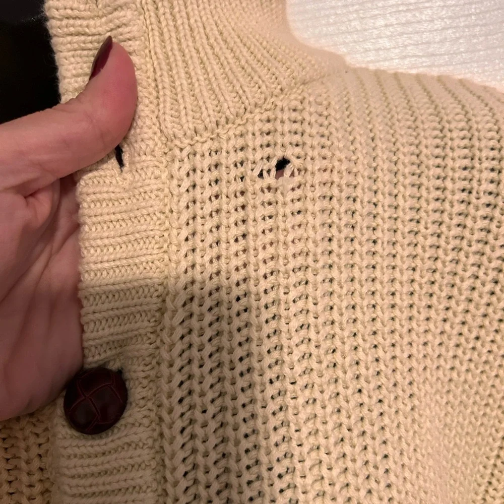 Cozy Cream Women's Sweater - Picture 5 of 7